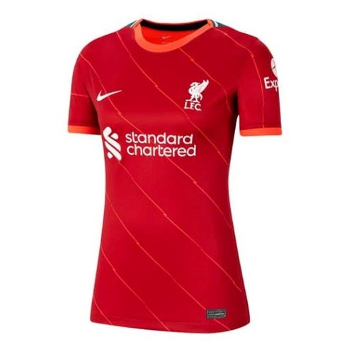 Camiseta Liverpool Primera equipo Mujer 2021-22